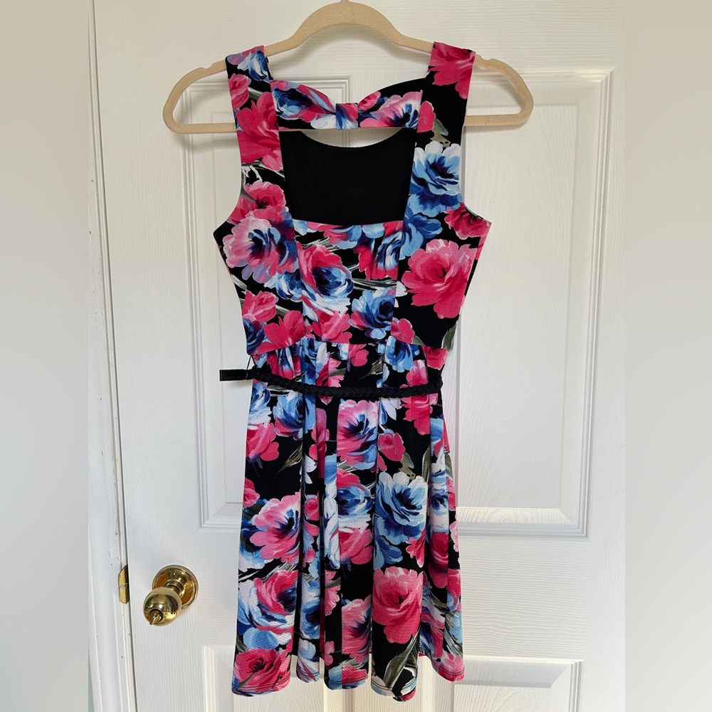 Lily Rose Floral Mini Dress
